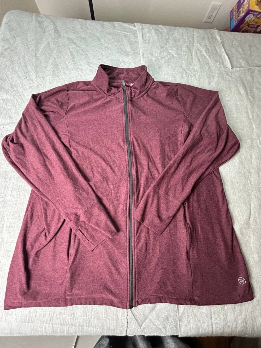 WeWander WeFlex Zip Up Jacket Women 3X Recycled Athletic Performance Pockets